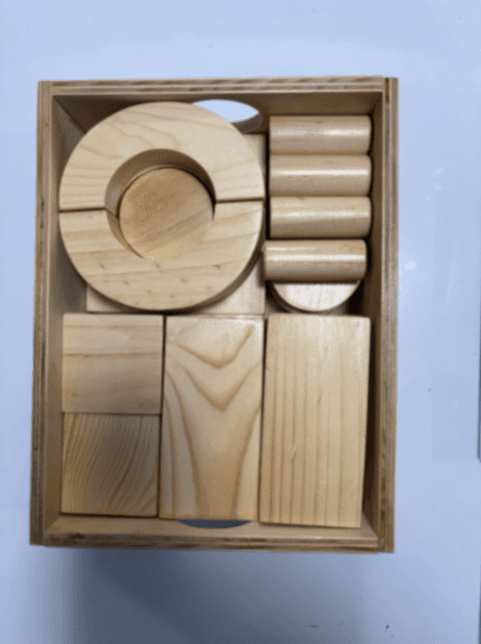 Bloques de Construcción de Madera Natural - 30 Piezas - Imagen 3