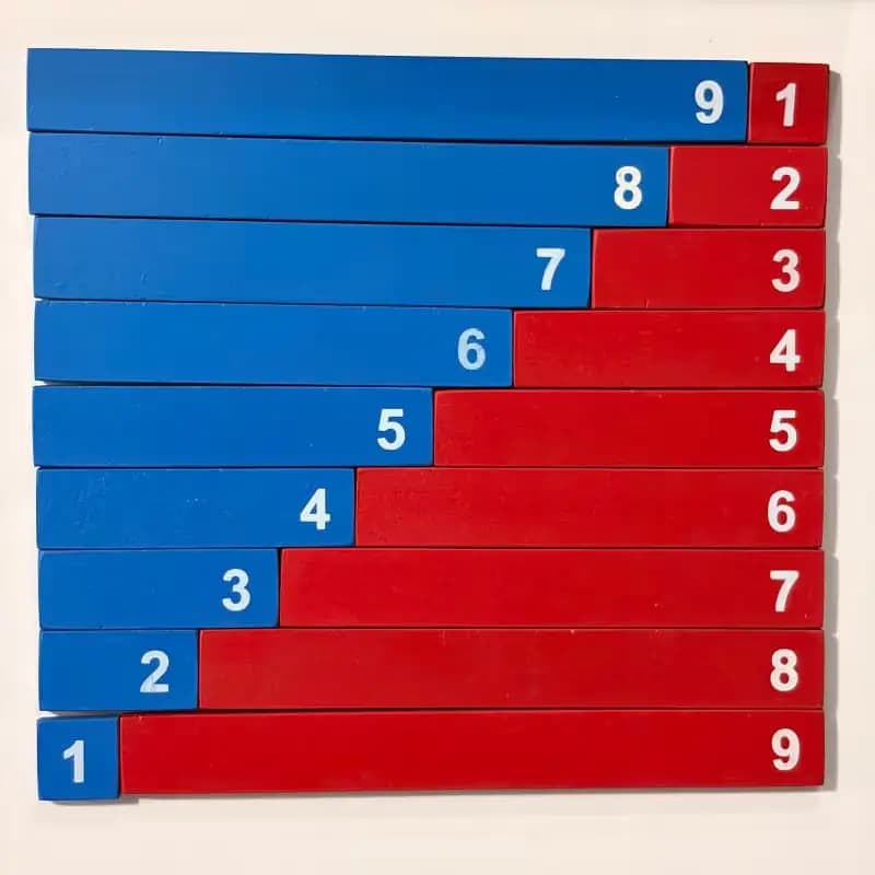 Tablero de la Suma Montessori de Madera para Niños - Imagen 2