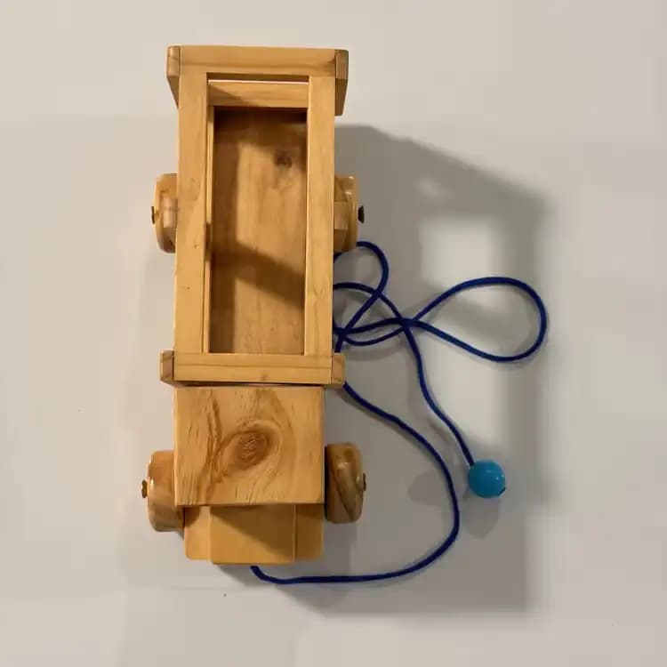 Camión de Madera Montessori - Juguete Educativo para Niños - Imagen 2