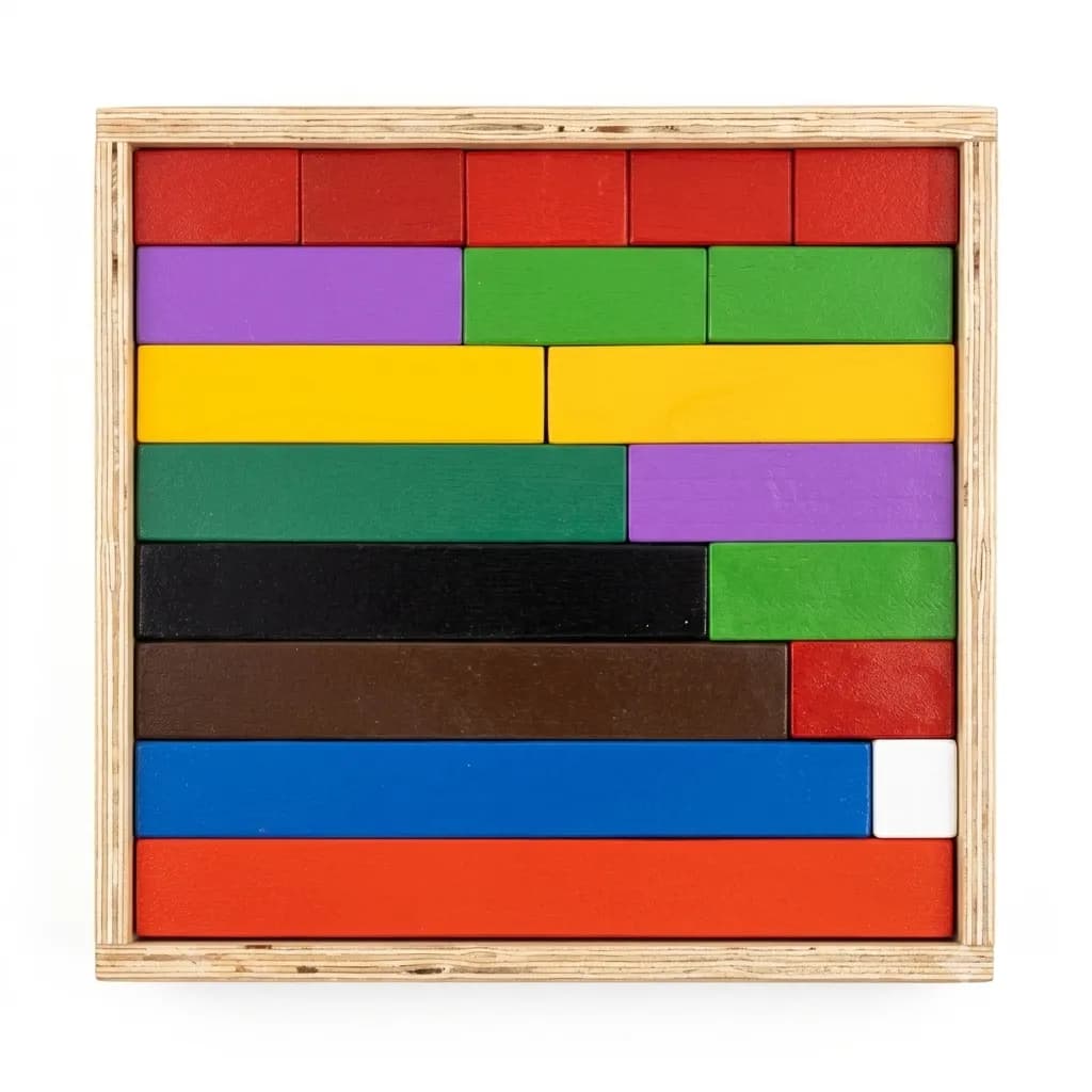 Regletas de Cuisenaire Grandes - 42 Piezas para Aprender Jugando - Imagen 4