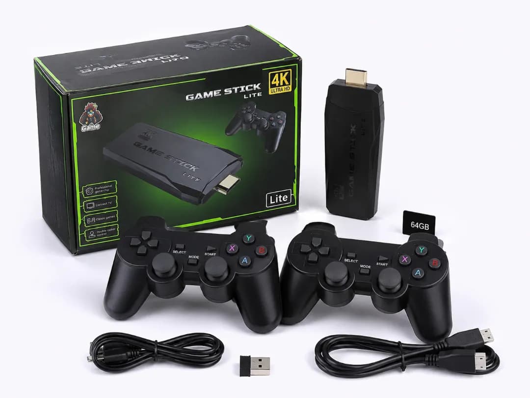 Mini Consola Retro Game Stick-20,000 juegos - Imagen 1