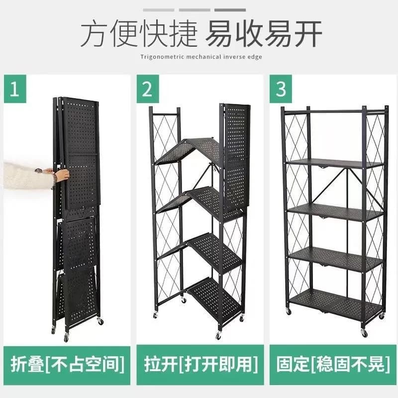 Organizador Plegable Multiusos con Ruedas - ¡Armado Fácil! - Imagen 1