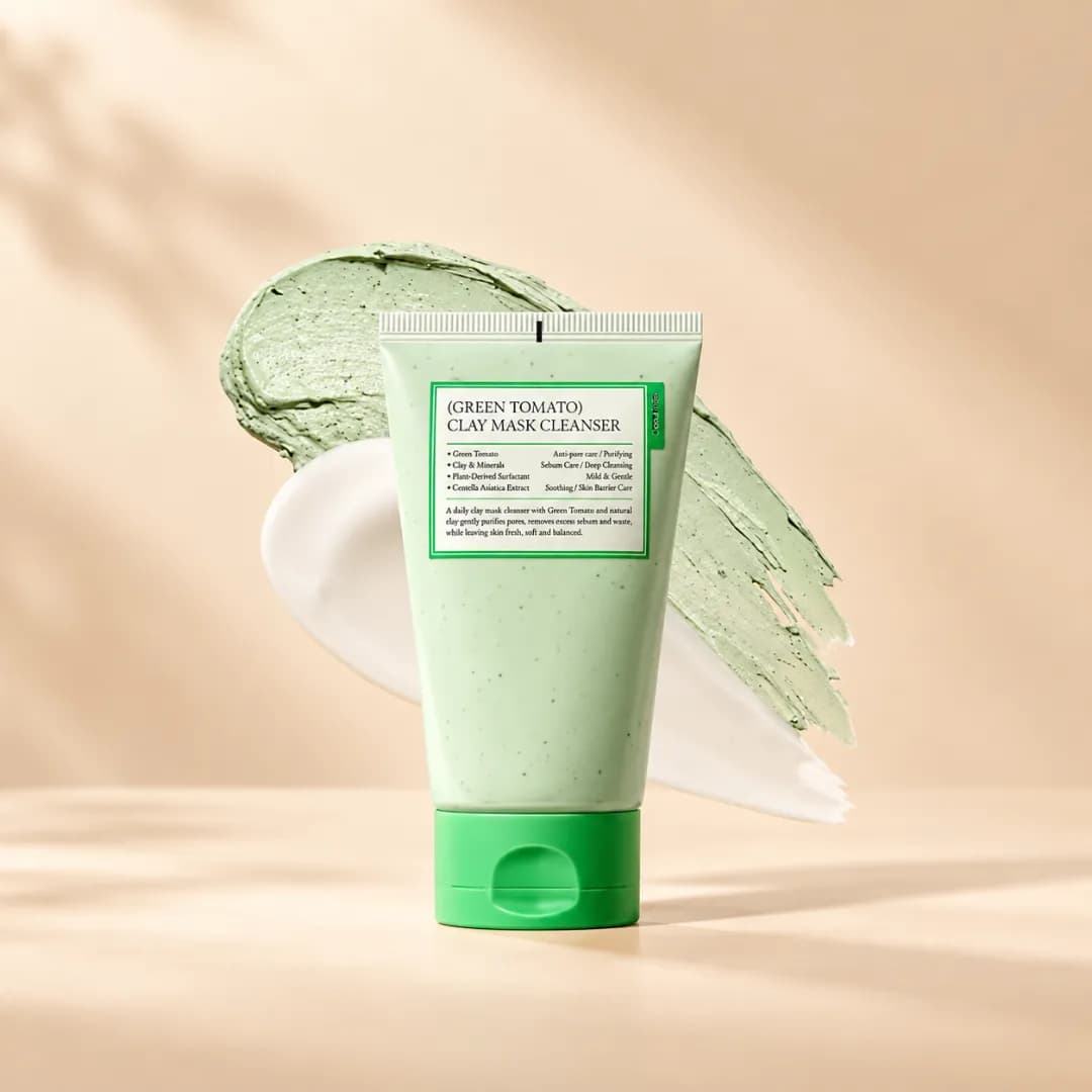 Fully - Green Tomato Clay Mask Cleanser - Imagen 1