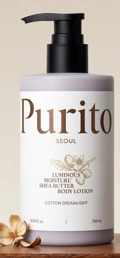 Purito SEOUL - Luminous Moisture Shea Butter Body Lotion (cotton dreamligt) - Imagen 1