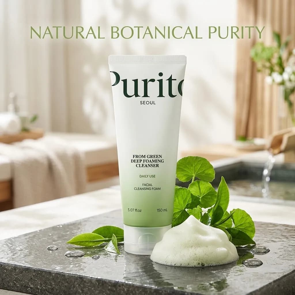 Purito SEOUL - From Green Deep Foaming Cleanser - Imagen 1