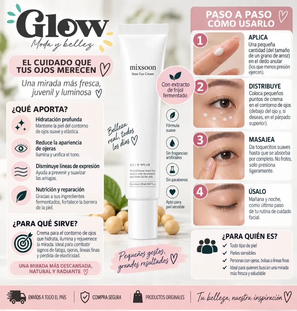 Mixsoon - Bean Eye Cream - Imagen 2