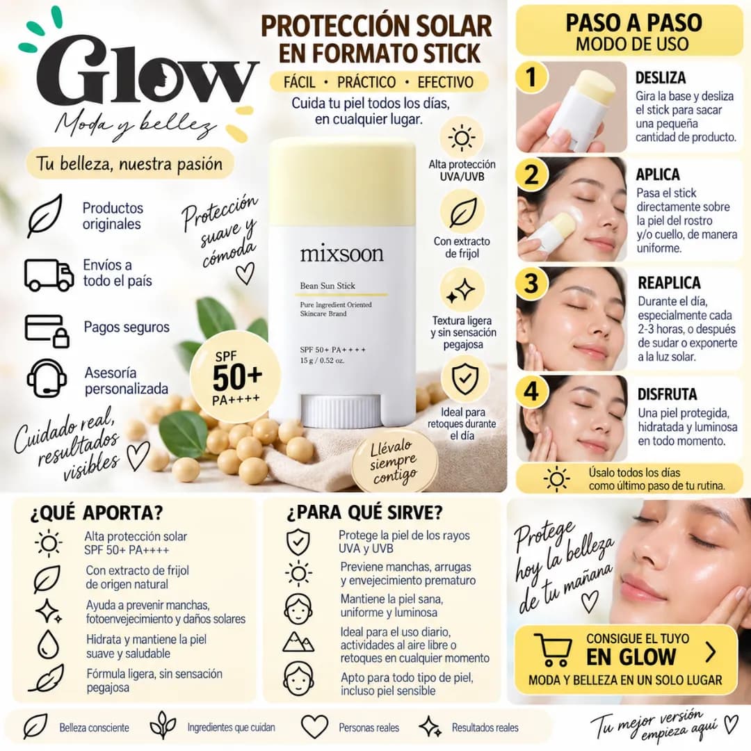 Mixsoon - Bean Sun Stick - Imagen 2