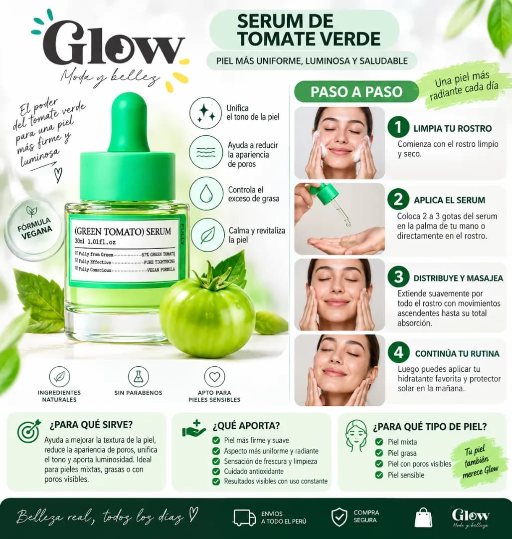 Fully - Green Tomato Serum - Imagen 2