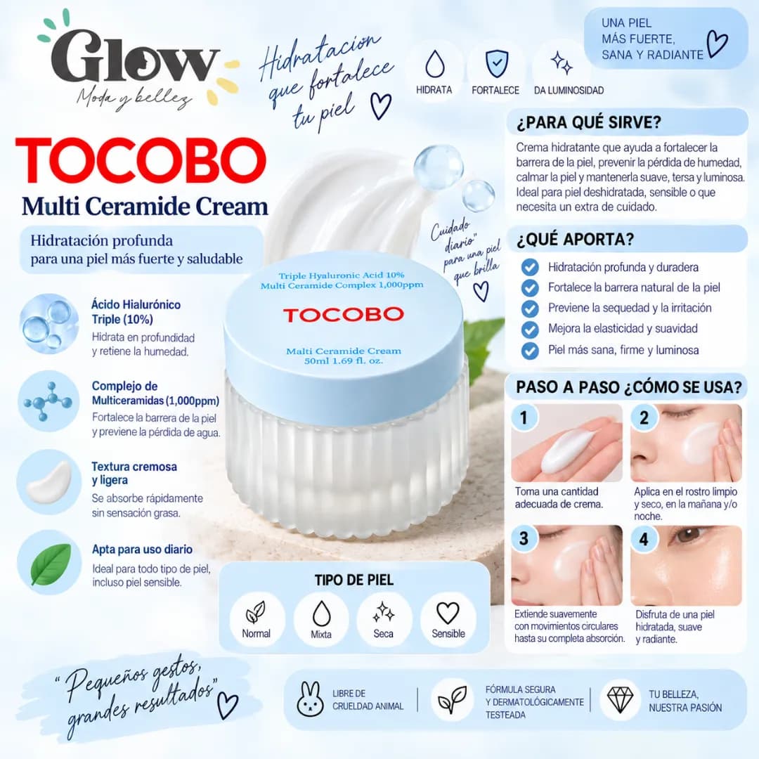 TOCOBO - Multi Ceramide Cream - Imagen 2