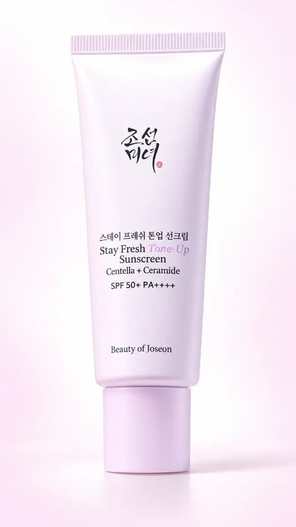 Stay Fresh Tone-Up Sunscreen - PURPLE - Imagen 1