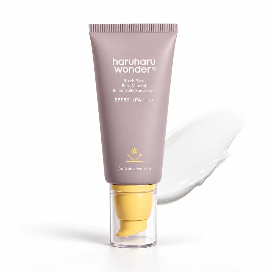 Black Rice Pure Mineral Relief Daily Sunscreen - Imagen 1