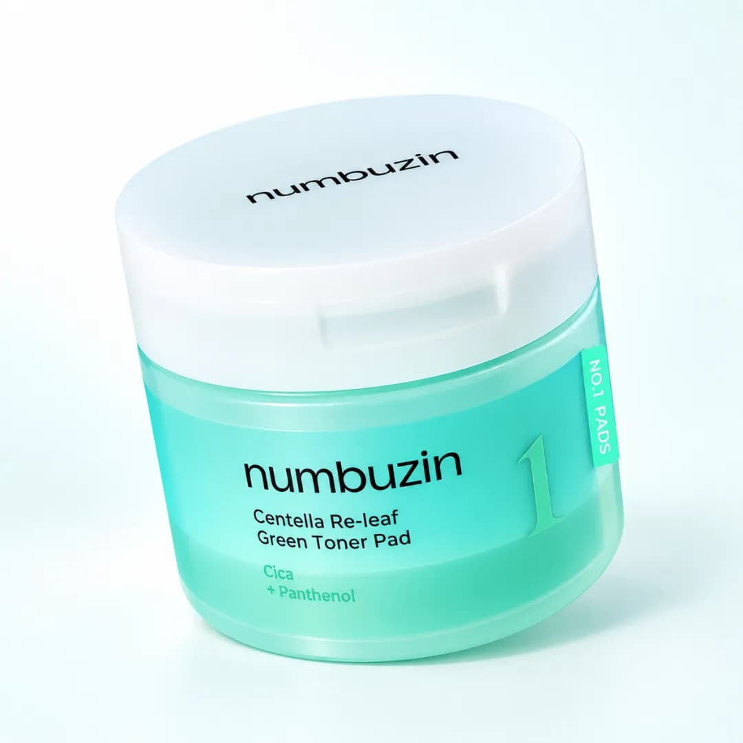 numbuzin - No.1 Centella Re-Leaf Green Toner Pad - Imagen 1