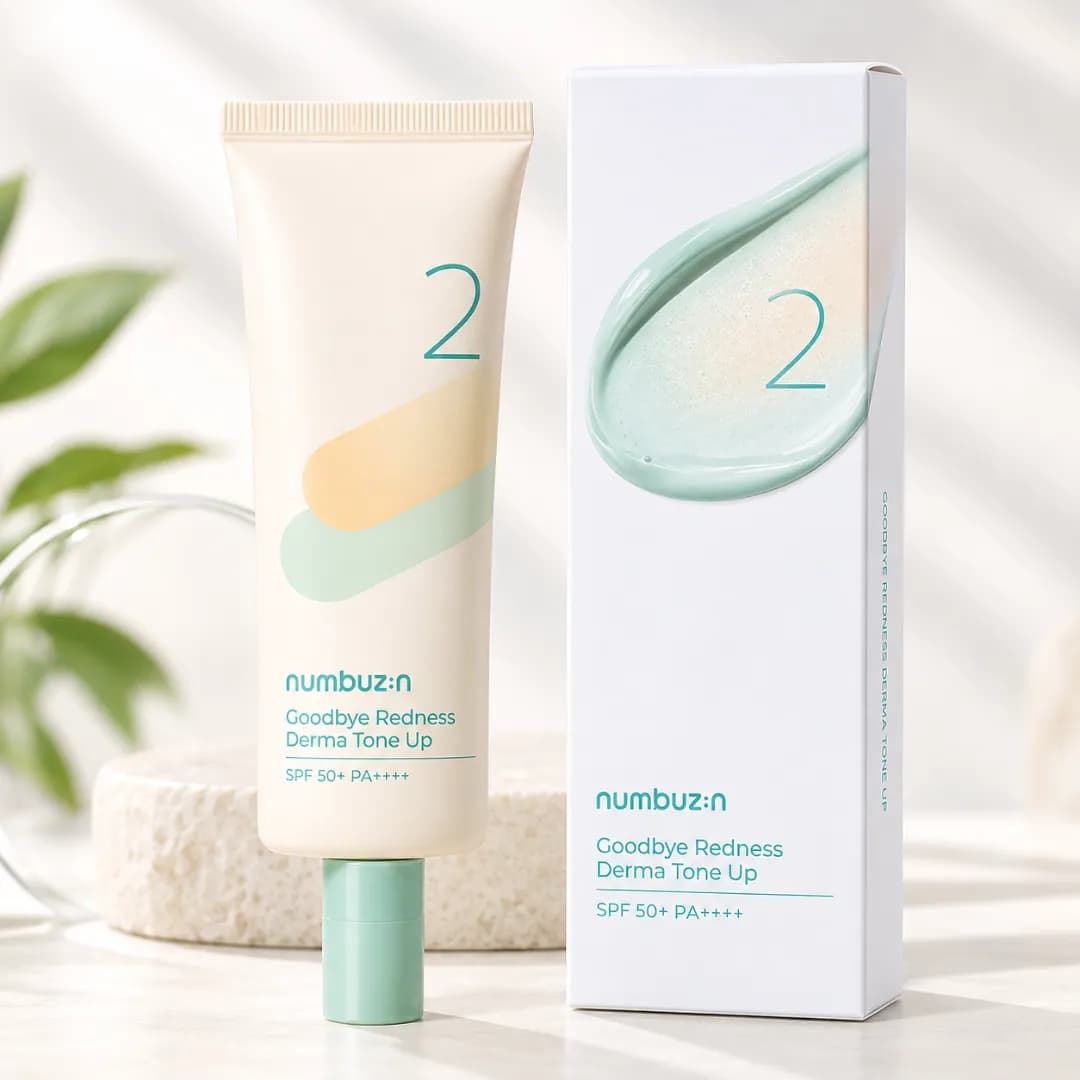numbuzin - No.2 Goodbye Redness Derma Tone Up - Imagen 1