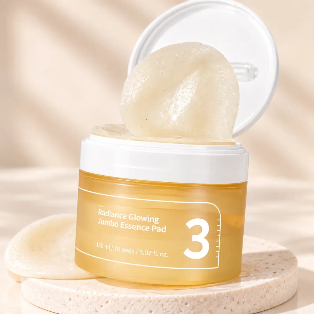 numbuzin - No.3 Radiance Glowing Jumbo Essence Pad - Imagen 1