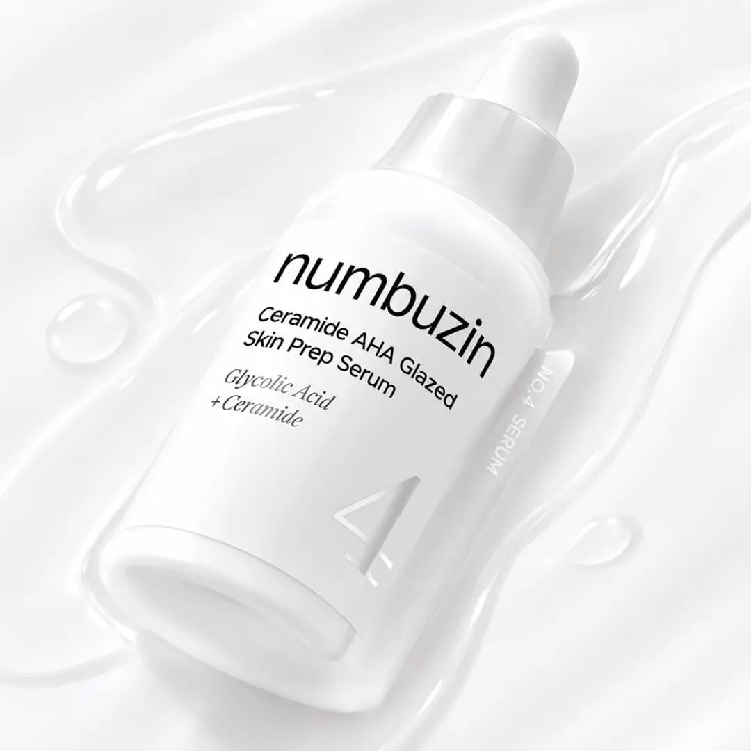 numbuzin - No.4 Ceramide AHA Glazed Skin Prep Serum - Imagen 1