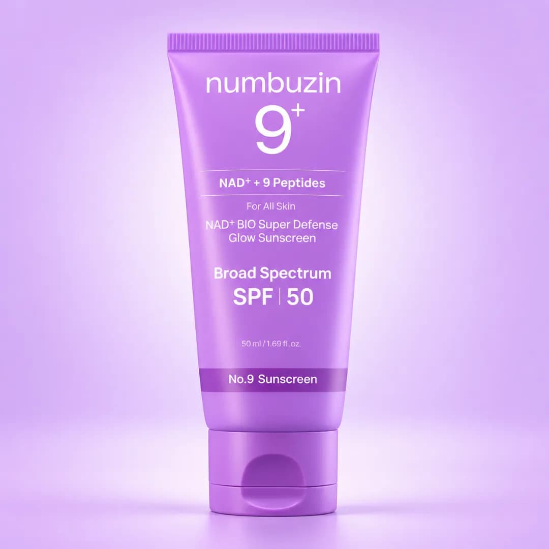 numbuzin - No. 9 NAD+ BIO Super Defense Glow Sunscreen - Imagen 1