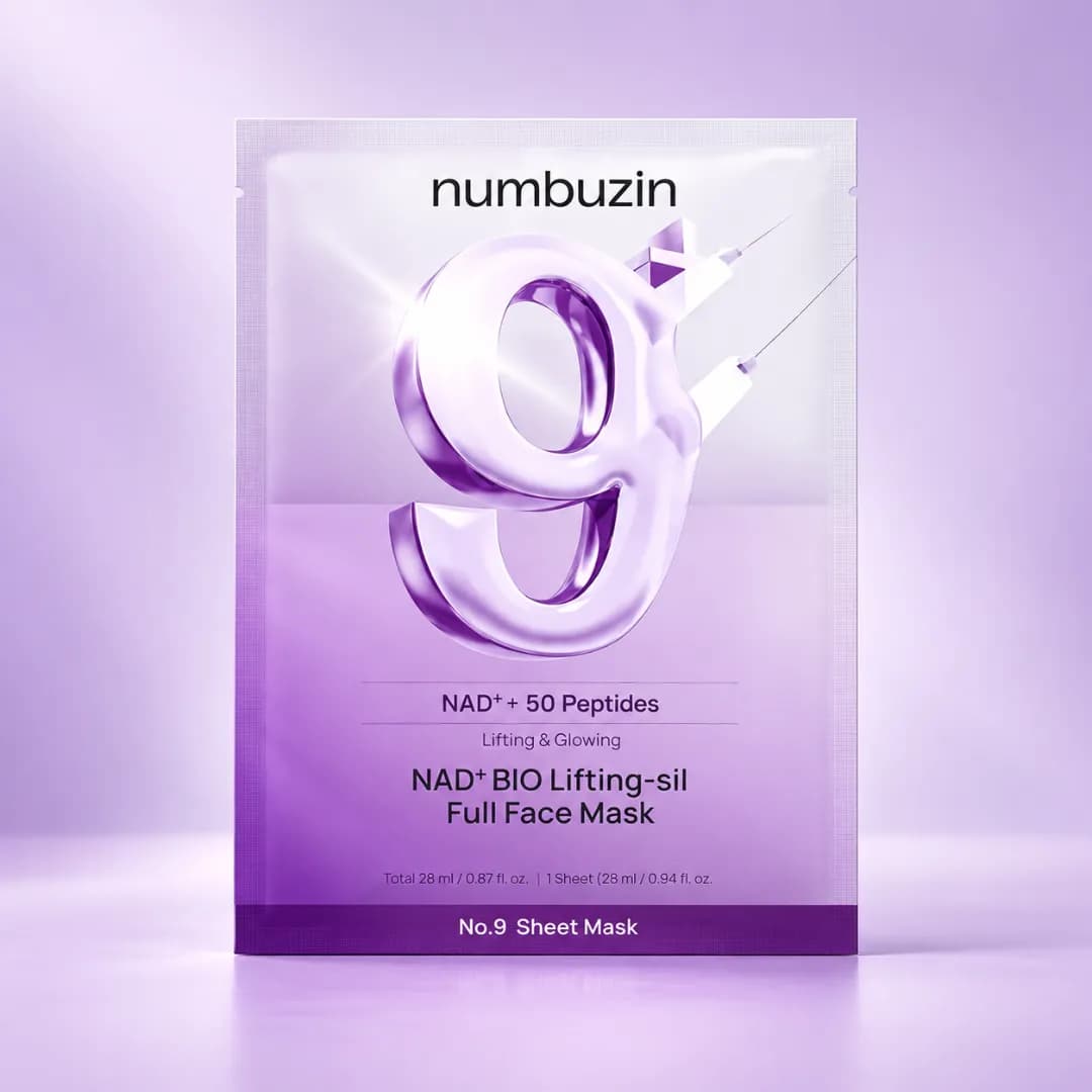 numbuzin - No. 9 NAD+ BIO Lifting-sil Full Face Mask - Imagen 1