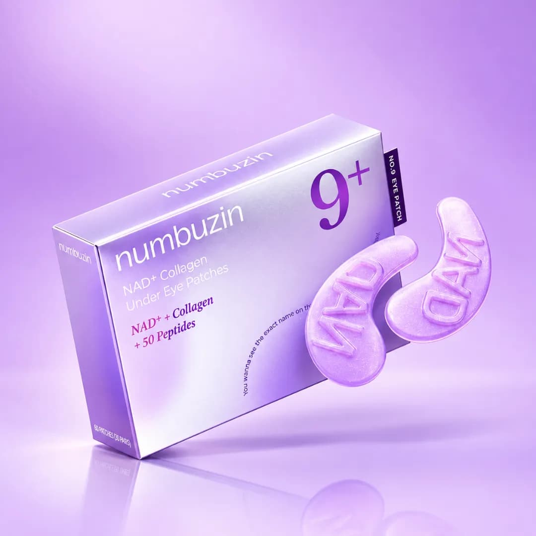 numbuzin - No. 9 NAD+ Collagen Under Eye Patches - Imagen 1