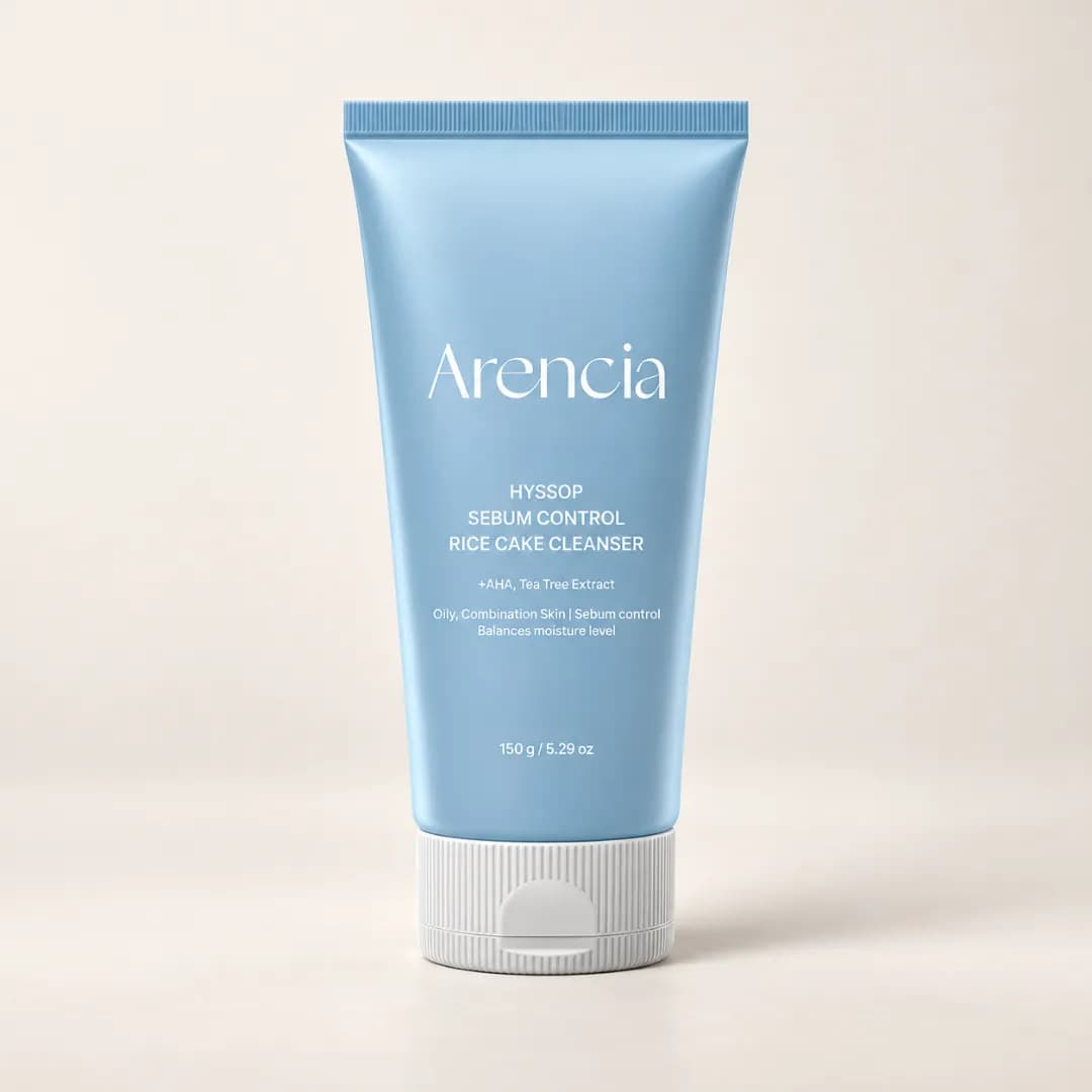 Hyssop Sebum Control Rice Cake Cleanser - Imagen 1