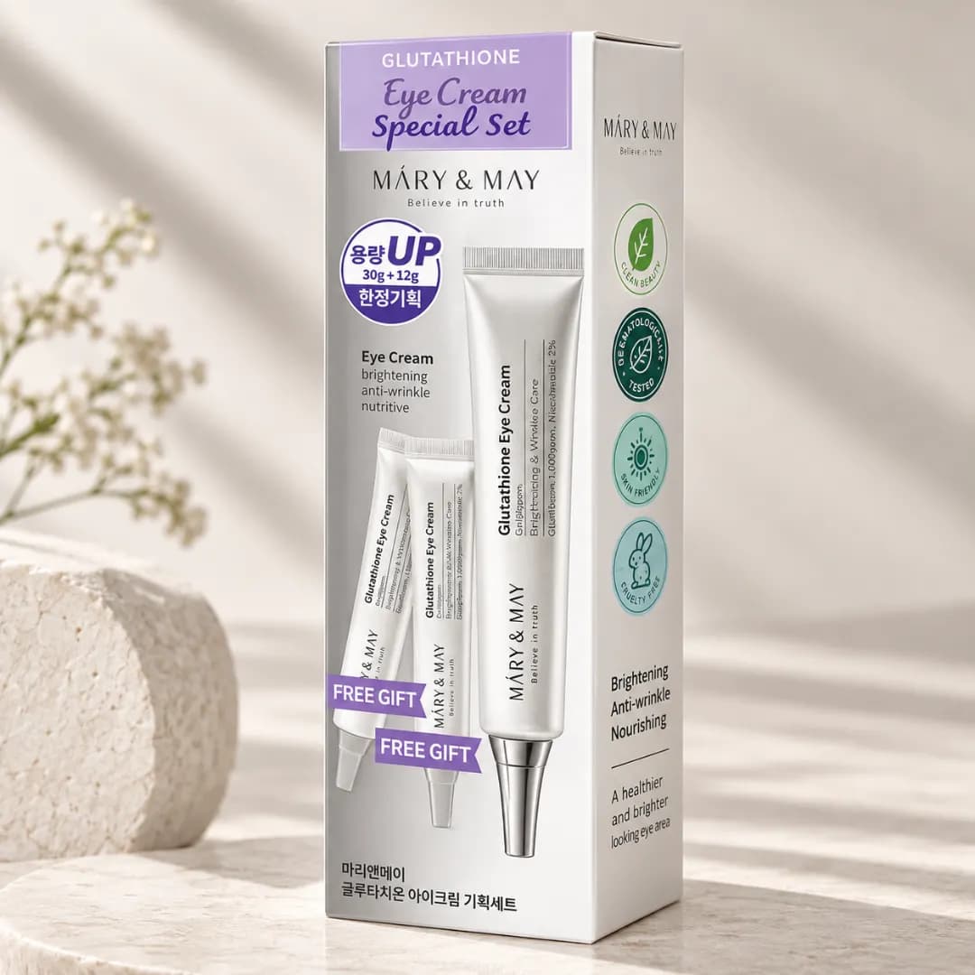 Mary&May - Glutathione Eye Cream Special Set - Imagen 1