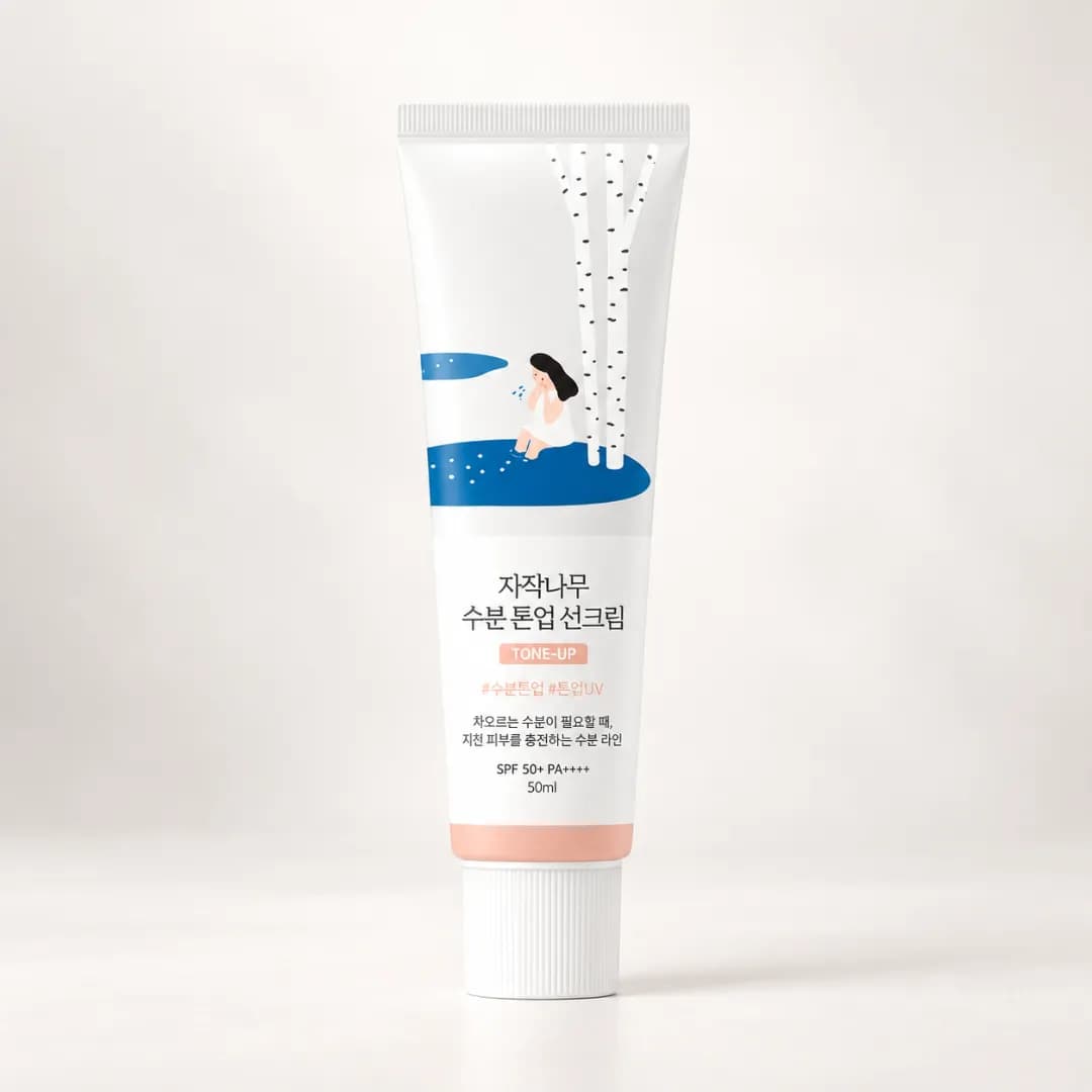 Birch Juice Moisturizing Tone Up Sunscreen - Imagen 1