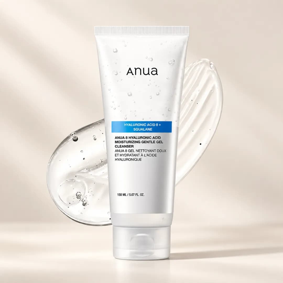 Anua - 8 Hyaluronic Acid Moisturizing Gentle Gel Cleanser - Imagen 1