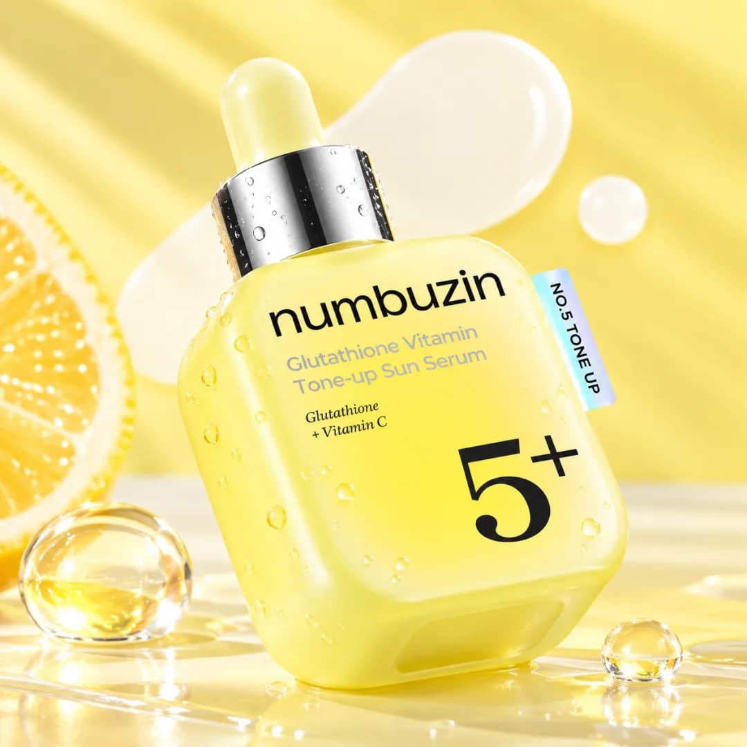 numbuzin - No.5 Glutathione Vitamin Tone-up Sun Serum - Imagen 1