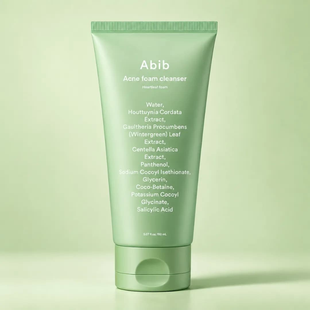 Abib - Acne Foam Cleanser Heartleaf Foam - Imagen 1