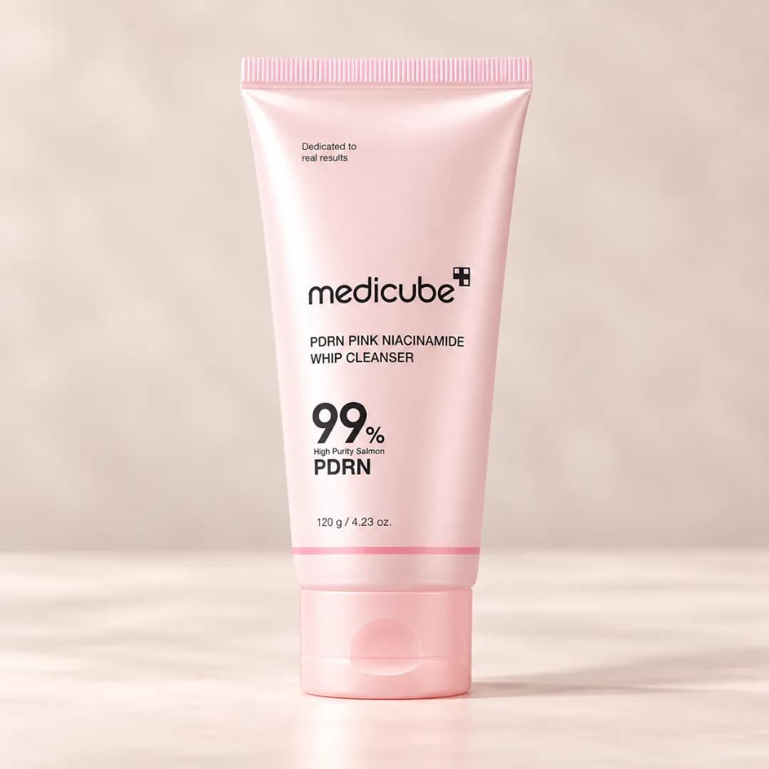medicube - PDRN Pink Niacinamide Whip Cleanser - Imagen 1