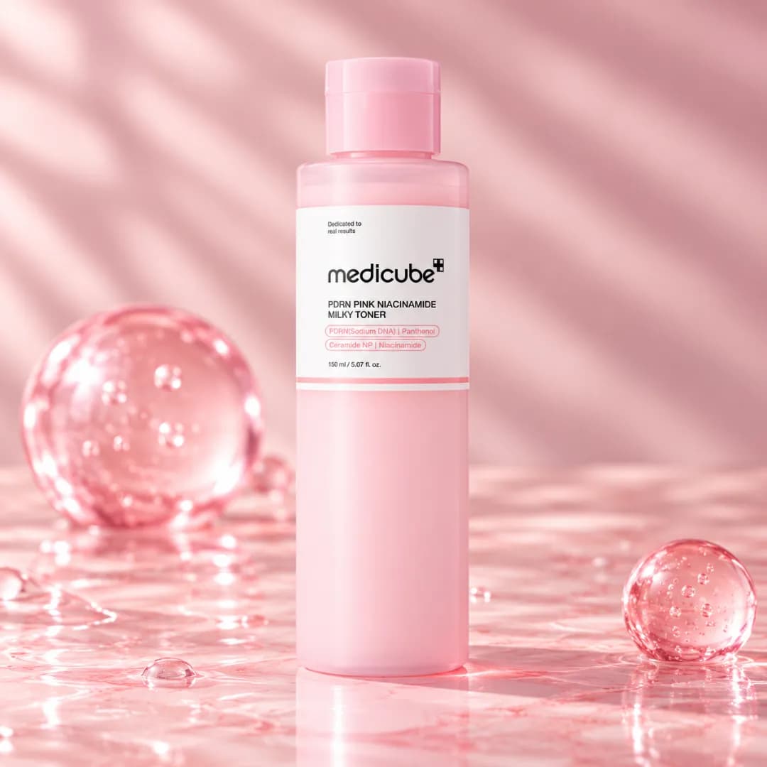 Medicube - PDRN Pink Niacinamide Milky Toner - Imagen 1