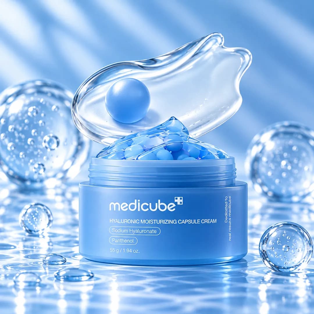 Medicube - Hyaluronic Moisturizing Capsule Cream - Imagen 1