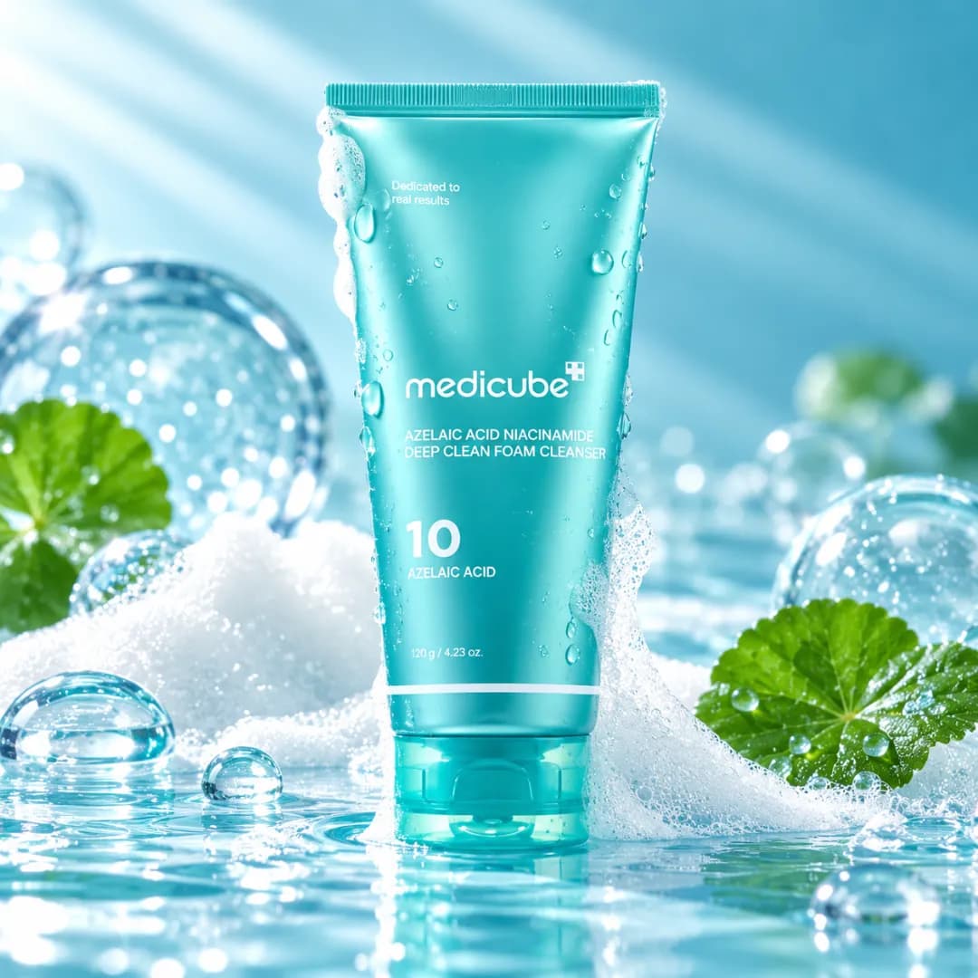Medicube - Azelaic Acid Niacinamide Deep Clean Foam Cleanser - Imagen 1