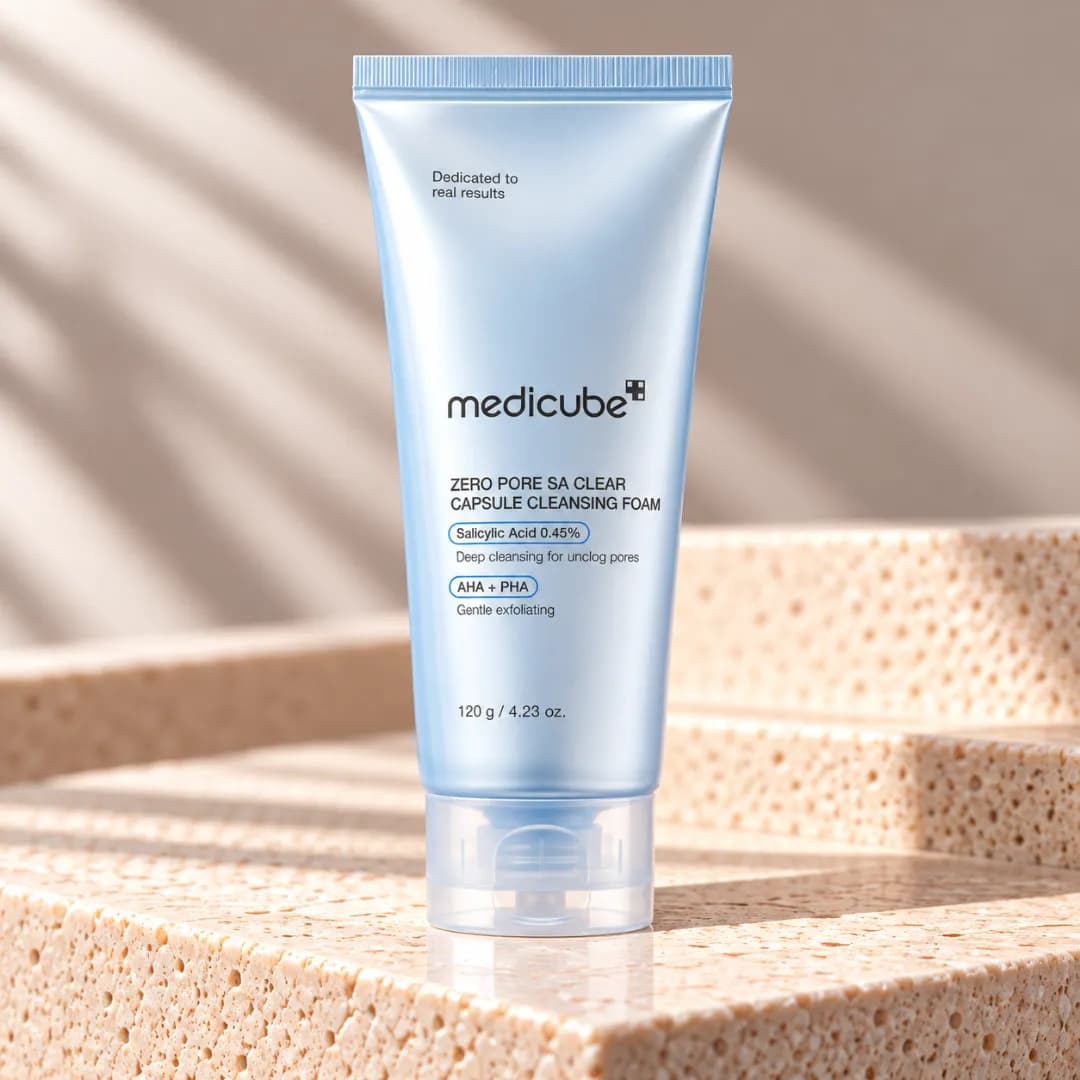 Medicube - Zero Pore Sa Clear Capsule Cleansing Foam - Imagen 1