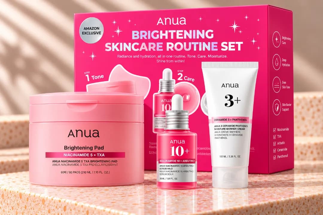 Anua - Brightening Skincare Routine Set - Imagen 1