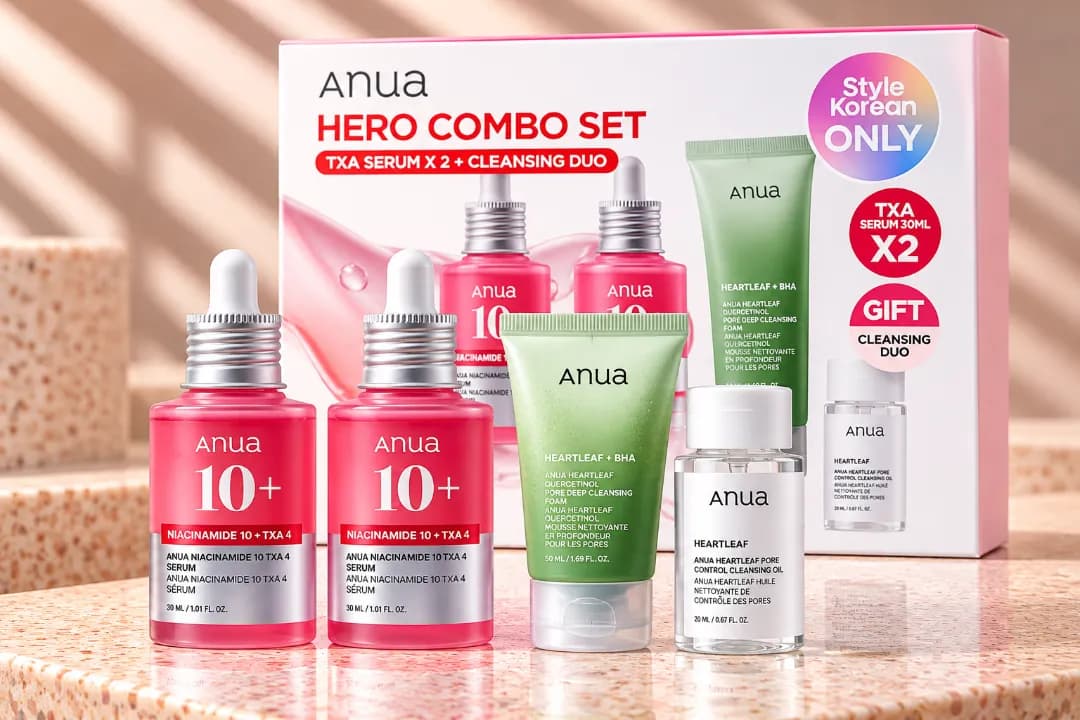 Anua - Txa Serum Hero Combo Set - Imagen 1