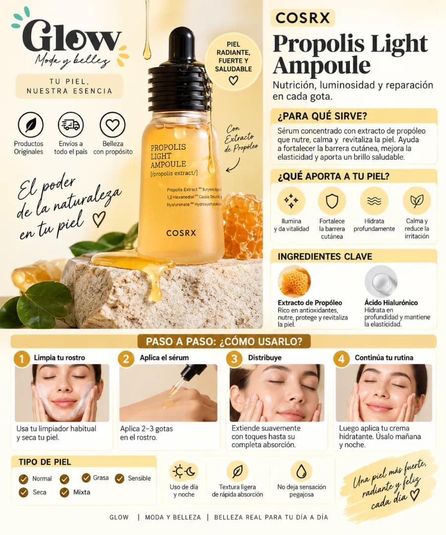 Cosrx - Propolis light ampoule - Imagen 2