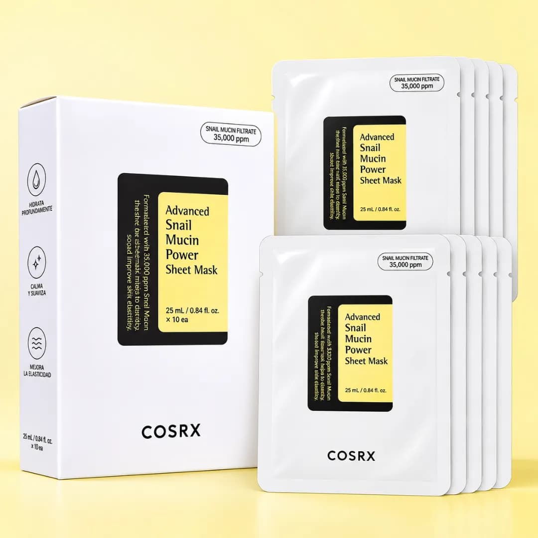 Cosrx - Advanced Snail Mucin Power Sheet Mask - Imagen 1