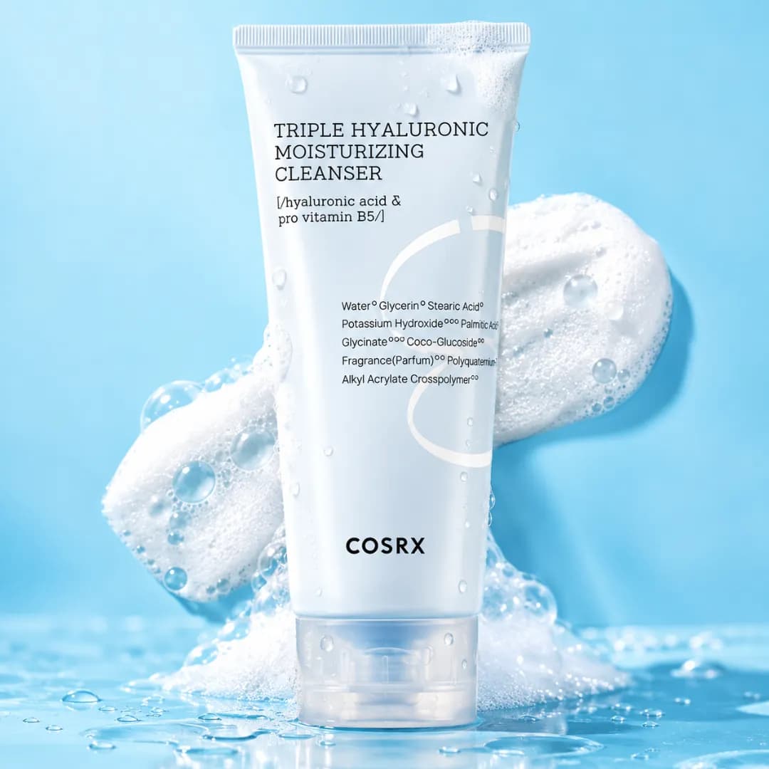 Cosrx - Hydrium Triple Hyaluronic Moisturizing Cleanser - Imagen 1