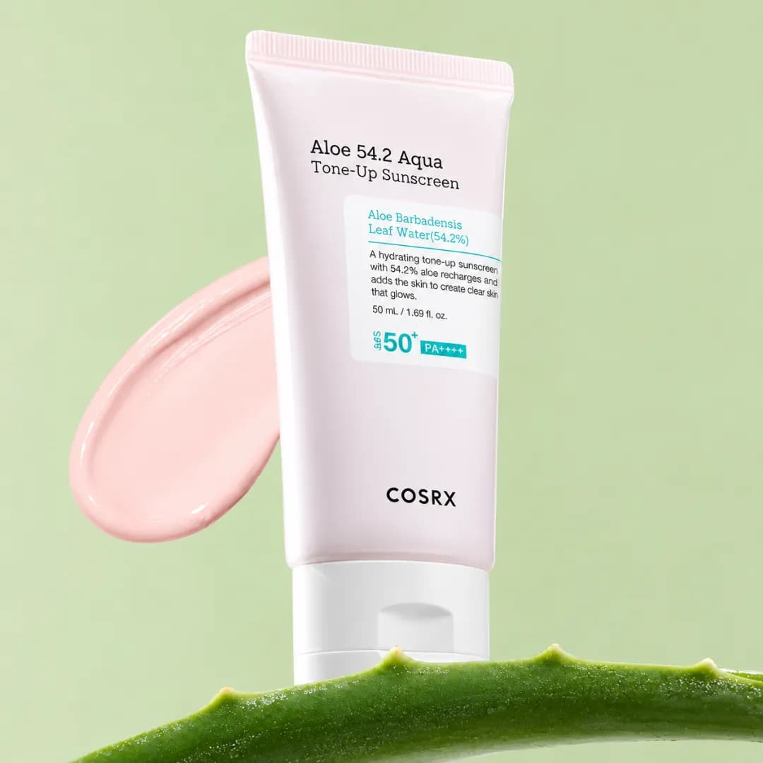 Cosrx - Aloe 54.2 Aqua Tone-Up Sunscreen - Imagen 1