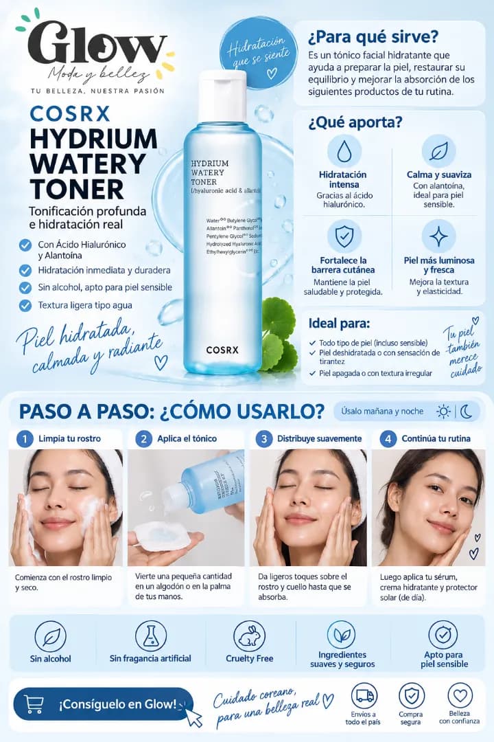 Cosrx - Hydrium Watery Toner - Imagen 2