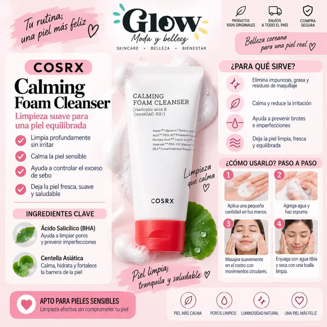 Cosrx - AC Collection Calming Foam Cleanser - Imagen 2