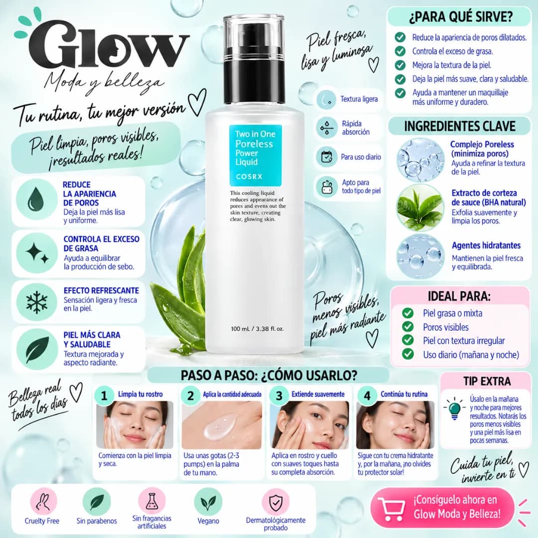 Cosrx - Two In One Poreless Power Liquid - Imagen 2