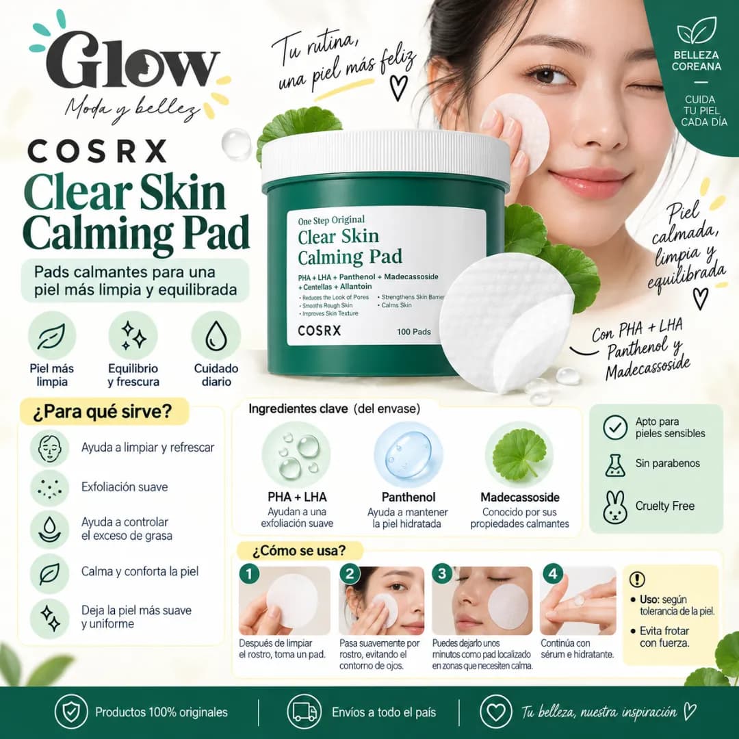 Cosrx - One Step Original Clear Skin Calming Pad - Imagen 2