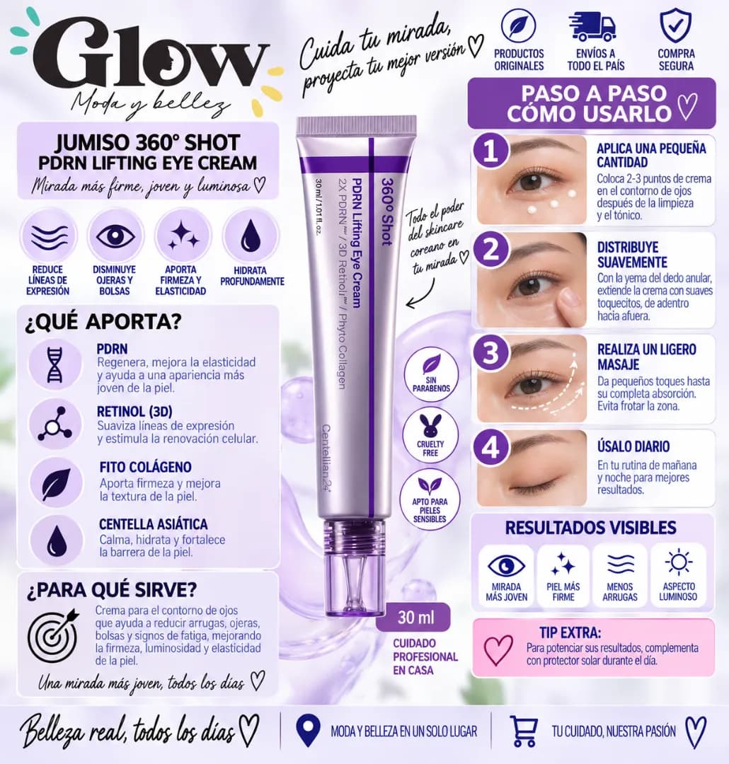 Centellian24 - 360° Shot PDRN Lifting Eye Cream - Imagen 2
