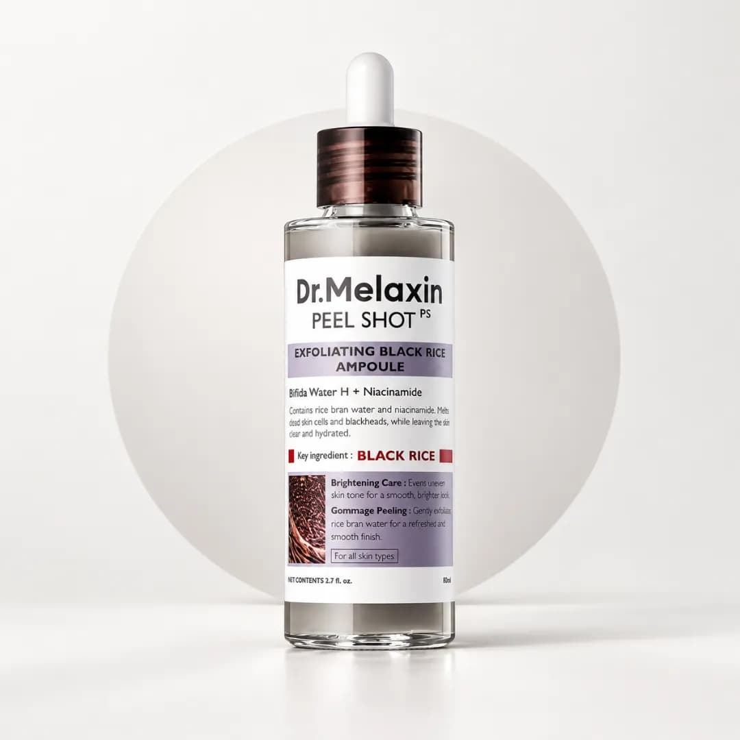 Dr. Melaxin - Exfoliating Black Rice Ampoule - Imagen 1