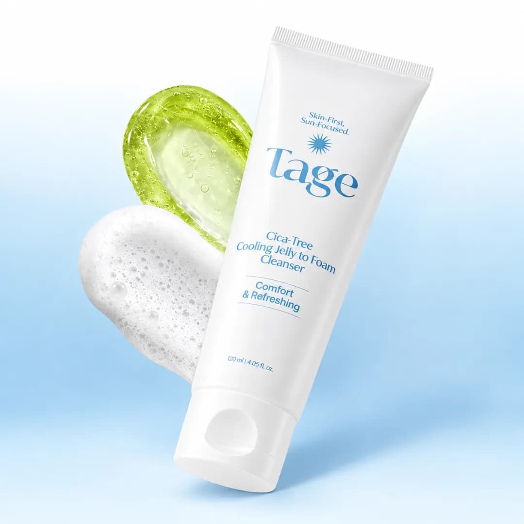 Tage - Cica - Tree Cooling Jelly to Foam Cleanser - Imagen 1