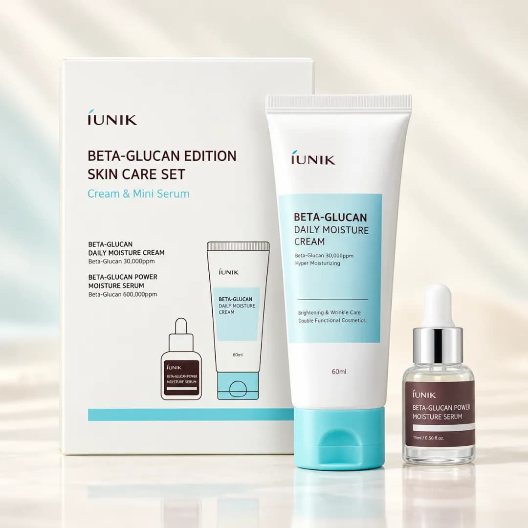 Iunik - Beta Glucan Edition Skin Care Set - Imagen 1