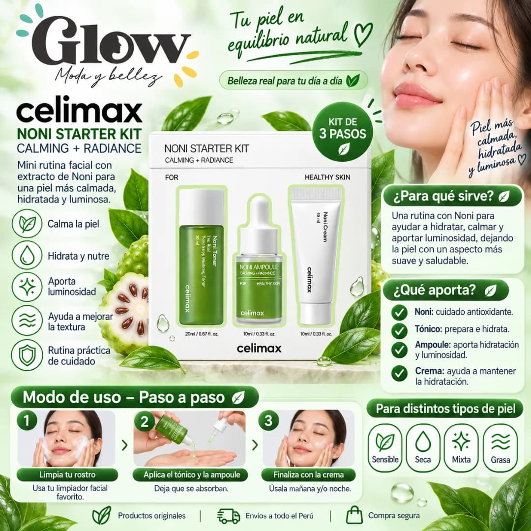 Celimax - Noni Starter Kit Calming Radiance - Imagen 2