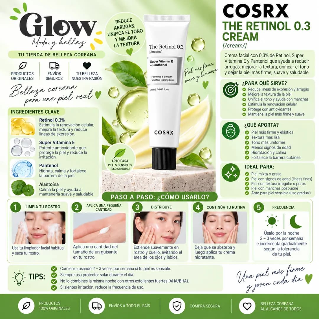 Cosrx - The Retinol 0.3 Cream - Imagen 2