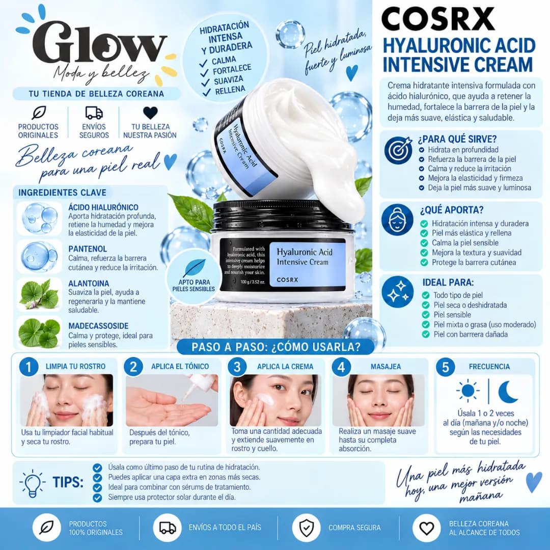 Cosrx - Hyaluronic Acid Intensive Cream - Imagen 2